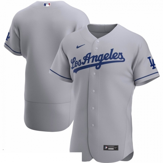 Men Los Angeles Dodgers Men Nike Gray Road 2020 Flex Base Official Team MLB Jersey Men Los Angeles Dodgers Men Nike Gray Road 2020 Flex Base Official Team MLB Jersey