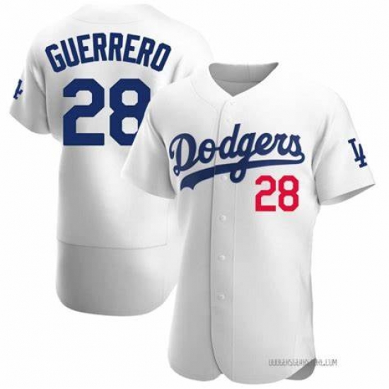 Men Los Angeles Dodgers Pedro Guerrero #28 White Stitched Flex base Stitched MLB Jersey Men Los Angeles Dodgers Pedro Guerrero #28 White Stitched Flex base Stitched MLB Jersey
