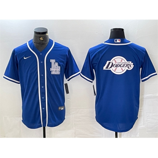Men Los Angeles Dodgers Team Big Logo Blue Cool Base Stitched Baseball Jerseys 1 Men Los Angeles Dodgers Team Big Logo Blue Cool Base Stitched Baseball Jerseys 1