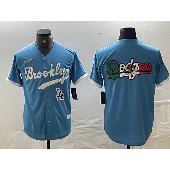 Men Los Angeles Dodgers Team Big Logo Light Blue Throwback Cool Base Stitched Baseball Jersey 8 Men Los Angeles Dodgers Team Big Logo Light Blue Throwback Cool Base Stitched Baseball Jersey 8