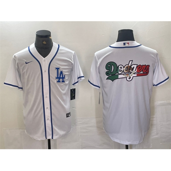 Men Los Angeles Dodgers Team Big Logo White Cool Base Stitched Baseball Jersey Men Los Angeles Dodgers Team Big Logo White Cool Base Stitched Baseball Jersey