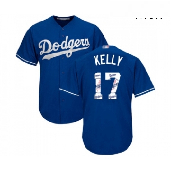 Mens Los Angeles Dodgers 17 Joe Kelly Authentic Royal Blue Team Logo Fashion Cool Base Baseball Jersey Mens Los Angeles Dodgers 17 Joe Kelly Authentic Royal Blue Team Logo Fashion Cool Base Baseball Jersey