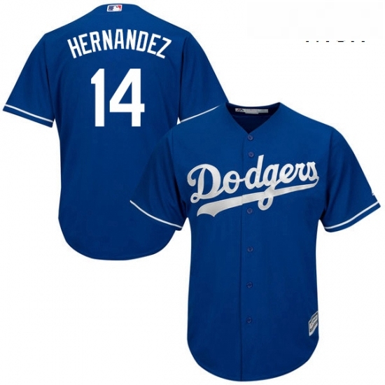 Mens Majestic Los Angeles Dodgers 14 Enrique Hernandez Authentic Royal Blue Alternate Cool Base MLB Jersey Mens Majestic Los Angeles Dodgers 14 Enrique Hernandez Authentic Royal Blue Alternate Cool Base MLB Jersey