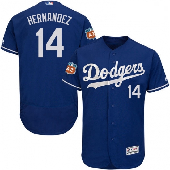Mens Majestic Los Angeles Dodgers 14 Enrique Hernandez Royal Blue Flexbase Authentic Collection MLB Jersey Mens Majestic Los Angeles Dodgers 14 Enrique Hernandez Royal Blue Flexbase Authentic Collection MLB Jersey