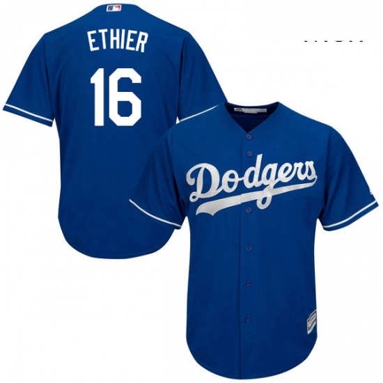 Mens Majestic Los Angeles Dodgers 16 Andre Ethier Authentic Royal Blue Alternate Cool Base MLB Jersey Mens Majestic Los Angeles Dodgers 16 Andre Ethier Authentic Royal Blue Alternate Cool Base MLB Jersey