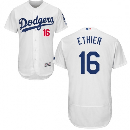 Mens Majestic Los Angeles Dodgers 16 Andre Ethier White Home Flex Base Authentic Collection MLB Jersey Mens Majestic Los Angeles Dodgers 16 Andre Ethier White Home Flex Base Authentic Collection MLB Jersey