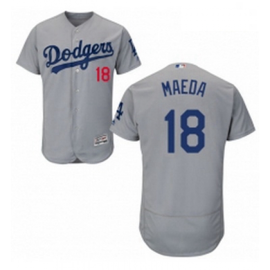 Mens Majestic Los Angeles Dodgers 18 Kenta Maeda Gray Alternate Flex Base Authentic Collection MLB Jersey Mens Majestic Los Angeles Dodgers 18 Kenta Maeda Gray Alternate Flex Base Authentic Collection MLB Jersey