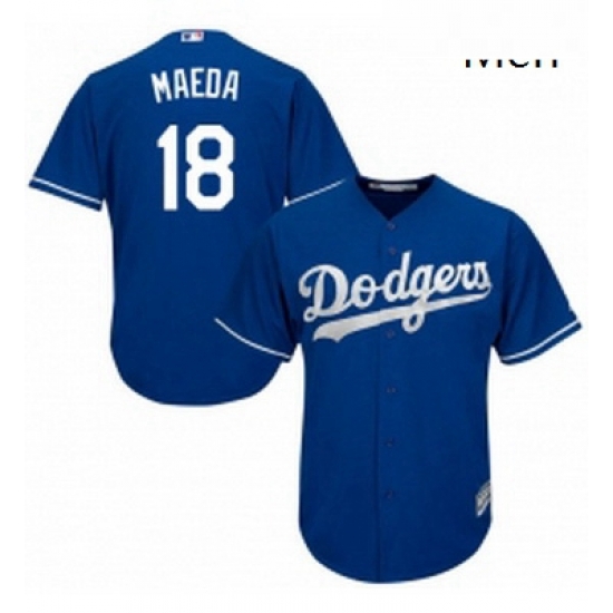 Mens Majestic Los Angeles Dodgers 18 Kenta Maeda Replica Royal Blue Alternate Cool Base MLB Jersey Mens Majestic Los Angeles Dodgers 18 Kenta Maeda Replica Royal Blue Alternate Cool Base MLB Jersey