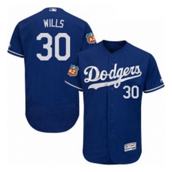 Mens Majestic Los Angeles Dodgers 30 Maury Wills Royal Blue Flexbase Authentic Collection MLB Jersey Mens Majestic Los Angeles Dodgers 30 Maury Wills Royal Blue Flexbase Authentic Collection MLB Jersey