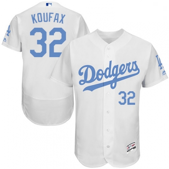 Mens Majestic Los Angeles Dodgers 32 Sandy Koufax Authentic White 2016 Fathers Day Fashion Flex Base Jersey Mens Majestic Los Angeles Dodgers 32 Sandy Koufax Authentic White 2016 Fathers Day Fashion Flex Base Jersey