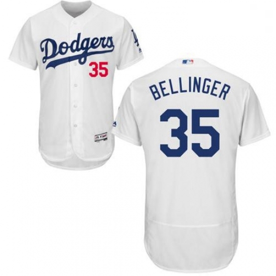 Mens Majestic Los Angeles Dodgers 35 Cody Bellinger White Flexbase Authentic Collection MLB Jersey Mens Majestic Los Angeles Dodgers 35 Cody Bellinger White Flexbase Authentic Collection MLB Jersey