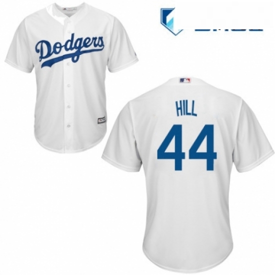 Mens Majestic Los Angeles Dodgers 44 Rich Hill Replica White Home Cool Base MLB Jersey Mens Majestic Los Angeles Dodgers 44 Rich Hill Replica White Home Cool Base MLB Jersey