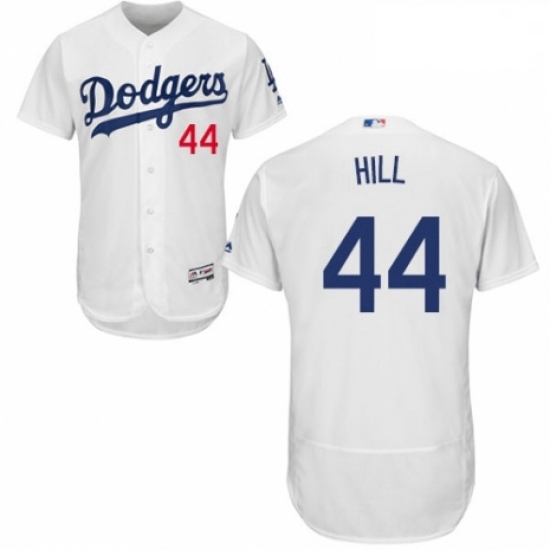 Mens Majestic Los Angeles Dodgers 44 Rich Hill White Home Flex Base Authentic Collection MLB Jersey Mens Majestic Los Angeles Dodgers 44 Rich Hill White Home Flex Base Authentic Collection MLB Jersey