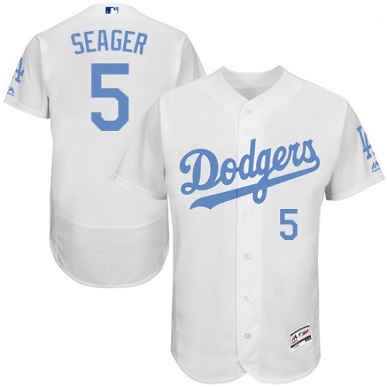 Mens Majestic Los Angeles Dodgers 5 Corey Seager Authentic White 2016 Fathers Day Fashion Flex Base Jersey Mens Majestic Los Angeles Dodgers 5 Corey Seager Authentic White 2016 Fathers Day Fashion Flex Base Jersey