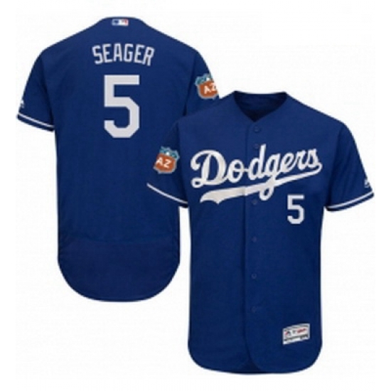 Mens Majestic Los Angeles Dodgers 5 Corey Seager Royal Blue Flexbase Authentic Collection MLB Jersey Mens Majestic Los Angeles Dodgers 5 Corey Seager Royal Blue Flexbase Authentic Collection MLB Jersey