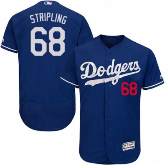 Mens Majestic Los Angeles Dodgers 68 Ross Stripling Royal Blue Alternate Flex Base Authentic Collection MLB Jersey Mens Majestic Los Angeles Dodgers 68 Ross Stripling Royal Blue Alternate Flex Base Authentic Collection MLB Jersey