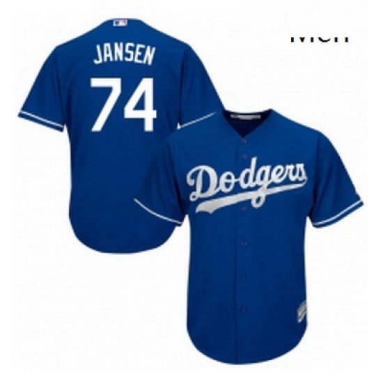 Mens Majestic Los Angeles Dodgers 74 Kenley Jansen Authentic Royal Blue Alternate Cool Base MLB Jersey Mens Majestic Los Angeles Dodgers 74 Kenley Jansen Authentic Royal Blue Alternate Cool Base MLB Jersey