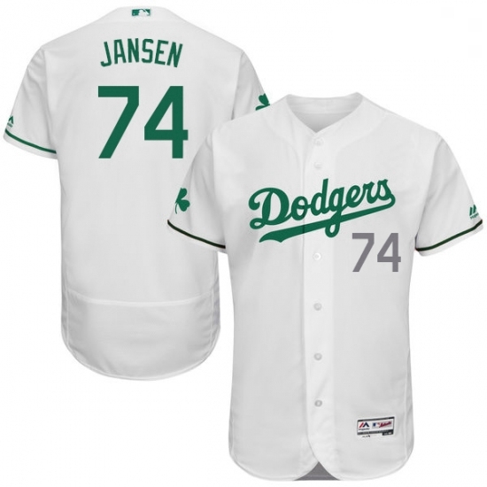 Mens Majestic Los Angeles Dodgers 74 Kenley Jansen White Celtic Flexbase Authentic Collection MLB Jersey Mens Majestic Los Angeles Dodgers 74 Kenley Jansen White Celtic Flexbase Authentic Collection MLB Jersey