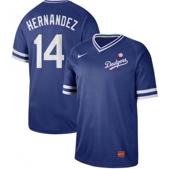 Mens Nike Los Angeles Dodgers 14 Enrique Hernandez Royal Authentic Cooperstown Collection Stitched Baseball Jerse Mens Nike Los Angeles Dodgers 14 Enrique Hernandez Royal Authentic Cooperstown Collection Stitched Baseball Jerse