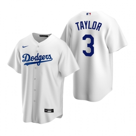 Mens Nike Los Angeles Dodgers 3 Chris Taylor White Home Stitched Baseball Jersey Mens Nike Los Angeles Dodgers 3 Chris Taylor White Home Stitched Baseball Jersey
