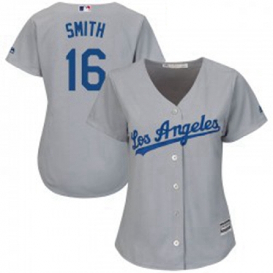 Will Smith Womens Los Angeles Dodgers Gray Replica Cool Base Road Jersey Majestic Will Smith Womens Los Angeles Dodgers Gray Replica Cool Base Road Jersey Majestic
