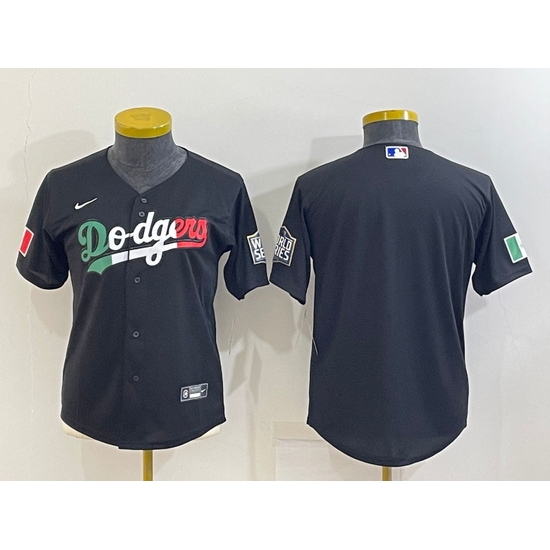 Women Los Angeles Dodgers Blank Black Cool Base Stitched Jersey Women Los Angeles Dodgers Blank Black Cool Base Stitched Jersey