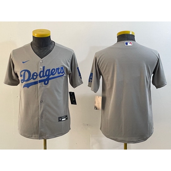 Women Los Angeles Dodgers Blank Grey Stitched Jersey 28Run Small 29 Women Los Angeles Dodgers Blank Grey Stitched Jersey 28Run Small 29