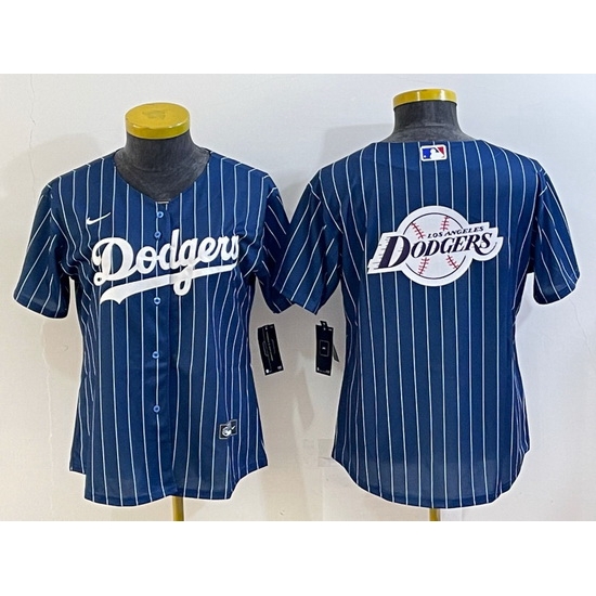 Women Los Angeles Dodgers Navy Team Big Logo Stitched Jersey Women Los Angeles Dodgers Navy Team Big Logo Stitched Jersey