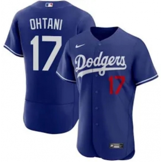 Women Los Angeles Dodgers Shohei Ohtani #17 Blue 2024 Home Elite Stitched Jersey Women Los Angeles Dodgers Shohei Ohtani #17 Blue 2024 Home Elite Stitched Jersey