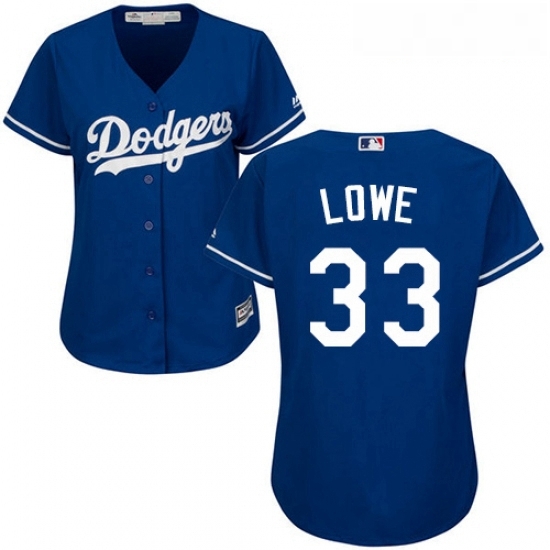 Womens Majestic Los Angeles Dodgers 33 Mark Lowe Authentic Royal Blue Alternate Cool Base MLB Jersey Womens Majestic Los Angeles Dodgers 33 Mark Lowe Authentic Royal Blue Alternate Cool Base MLB Jersey