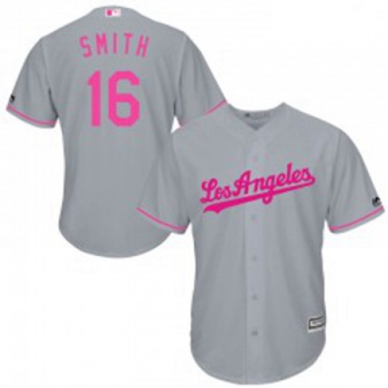 Will Smith Youth Los Angeles Dodgers Gray Replica Cool Base Mothers Day Jersey Majestic Will Smith Youth Los Angeles Dodgers Gray Replica Cool Base Mothers Day Jersey Majestic