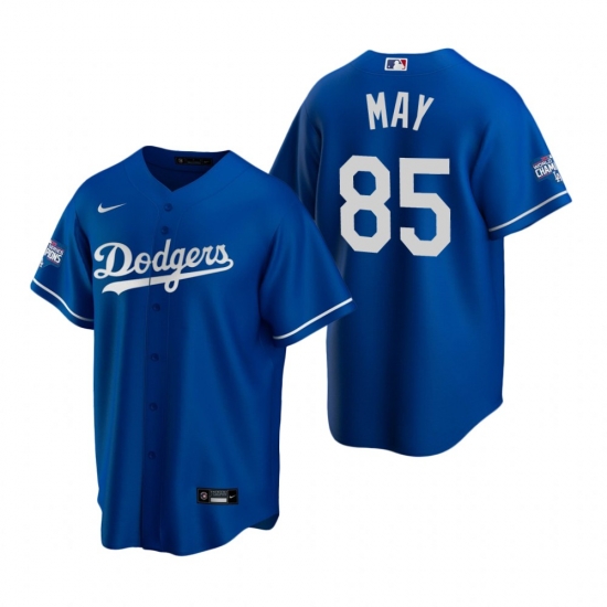 Youth Los Angeles Dodgers 85 Dustin May Royal 2020 World Series Champions Replica Jersey Youth Los Angeles Dodgers 85 Dustin May Royal 2020 World Series Champions Replica Jersey