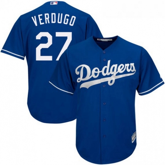 Youth Los Angeles Dodgers Alex Verdugo Blue Cool Base Road Player MLB Jersey Youth Los Angeles Dodgers Alex Verdugo Blue Cool Base Road Player MLB Jersey