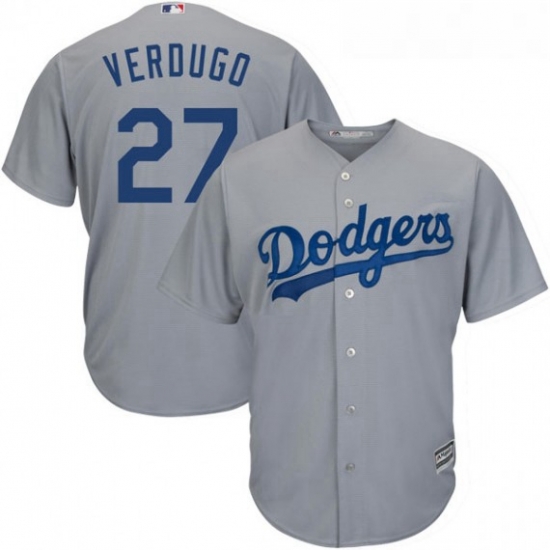 Youth Los Angeles Dodgers Alex Verdugo Gray Cool Base Road Player MLB Jersey Youth Los Angeles Dodgers Alex Verdugo Gray Cool Base Road Player MLB Jersey