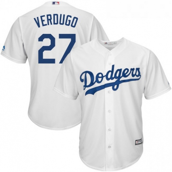 Youth Los Angeles Dodgers Alex Verdugo White Cool Base Road Player MLB Jersey Youth Los Angeles Dodgers Alex Verdugo White Cool Base Road Player MLB Jersey