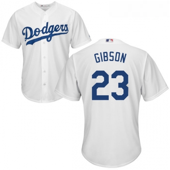 Youth Majestic Los Angeles Dodgers 23 Kirk Gibson Authentic White Home Cool Base MLB Jersey Youth Majestic Los Angeles Dodgers 23 Kirk Gibson Authentic White Home Cool Base MLB Jersey