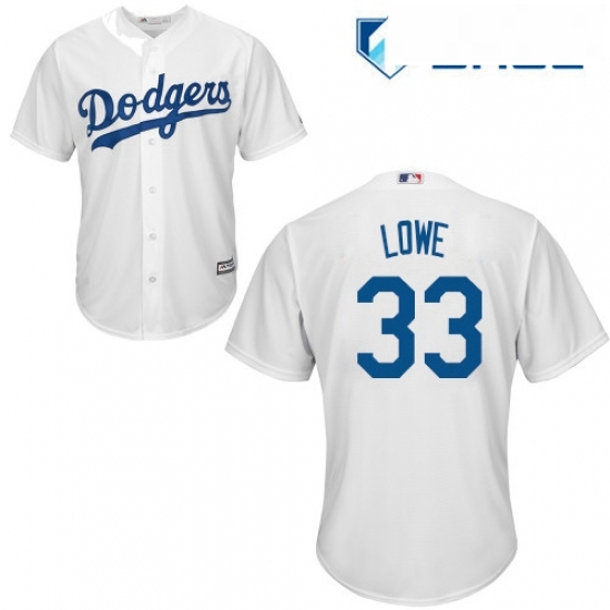 Youth Majestic Los Angeles Dodgers 33 Mark Lowe Authentic White Home Cool Base MLB Jersey Youth Majestic Los Angeles Dodgers 33 Mark Lowe Authentic White Home Cool Base MLB Jersey