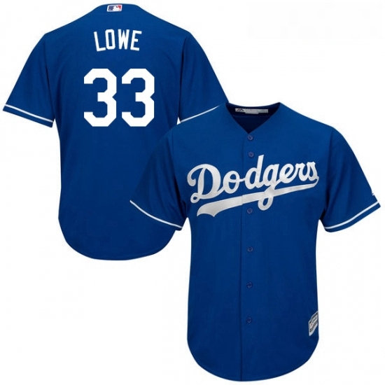 Youth Majestic Los Angeles Dodgers 33 Mark Lowe Replica Royal Blue Alternate Cool Base MLB Jersey Youth Majestic Los Angeles Dodgers 33 Mark Lowe Replica Royal Blue Alternate Cool Base MLB Jersey