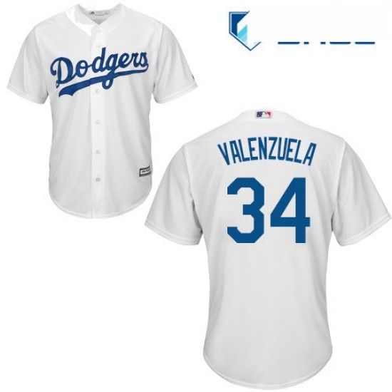 Youth Majestic Los Angeles Dodgers 34 Fernando Valenzuela Authentic White Home Cool Base MLB Jersey Youth Majestic Los Angeles Dodgers 34 Fernando Valenzuela Authentic White Home Cool Base MLB Jersey