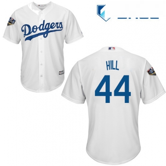 Youth Majestic Los Angeles Dodgers 44 Rich Hill Authentic White Home Cool Base 2018 World Series MLB Jersey Youth Majestic Los Angeles Dodgers 44 Rich Hill Authentic White Home Cool Base 2018 World Series MLB Jersey