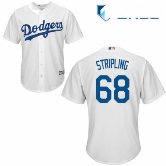 Youth Majestic Los Angeles Dodgers 68 Ross Stripling Authentic White Home Cool Base MLB Jersey Youth Majestic Los Angeles Dodgers 68 Ross Stripling Authentic White Home Cool Base MLB Jersey