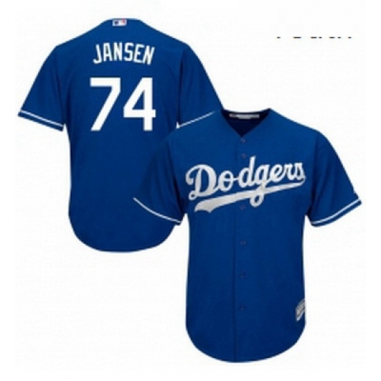 Youth Majestic Los Angeles Dodgers 74 Kenley Jansen Replica Royal Blue Alternate Cool Base MLB Jersey Youth Majestic Los Angeles Dodgers 74 Kenley Jansen Replica Royal Blue Alternate Cool Base MLB Jersey