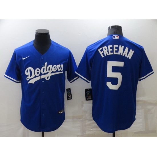 Youth Nike Los Angeles Dodgers #5 Freddie Freeman Blue Stitched Baseball Jersey Youth Nike Los Angeles Dodgers #5 Freddie Freeman Blue Stitched Baseball Jersey