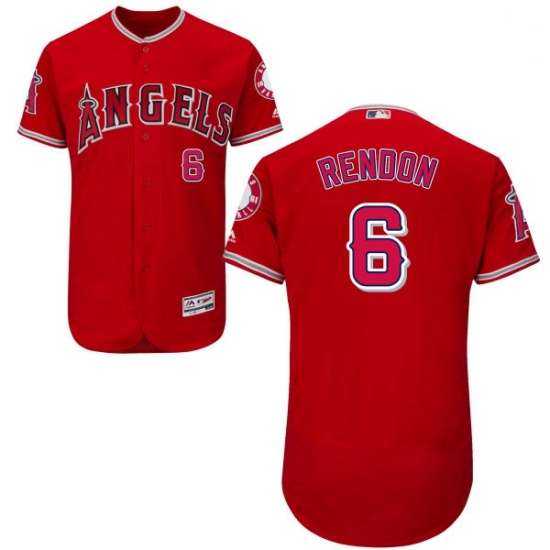 Men Anthony Rendon Los Angeles Angels Red Flex base Jersey Men Anthony Rendon Los Angeles Angels Red Flex base Jersey