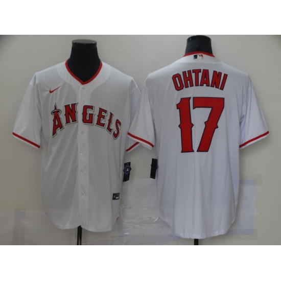 Men Los Angeles Angels 17 Shohei Ohtani Men Nike White Home 2020 Cool Base Player MLB Jersey Men Los Angeles Angels 17 Shohei Ohtani Men Nike White Home 2020 Cool Base Player MLB Jersey