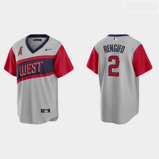 Men Los Angeles Angels 2 Luis Rengifo Men Nike Gray 2021 Little League Classic Game MLB Jersey Men Los Angeles Angels 2 Luis Rengifo Men Nike Gray 2021 Little League Classic Game MLB Jersey