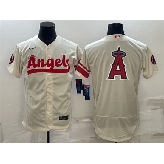 Men Los Angeles Angels 2022 Cream City Connect Team Big Logo Flex Base Stitched Jersey Men Los Angeles Angels 2022 Cream City Connect Team Big Logo Flex Base Stitched Jersey