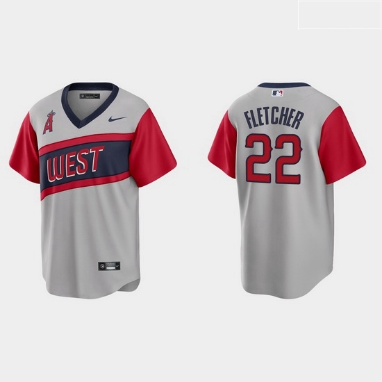 Men Los Angeles Angels 22 David Fletcher Men Nike Gray 2021 Little League Classic Game MLB Jersey Men Los Angeles Angels 22 David Fletcher Men Nike Gray 2021 Little League Classic Game MLB Jersey