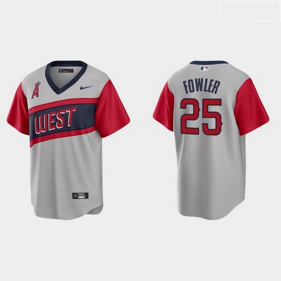 Men Los Angeles Angels 25 Dexter Fowler Men Nike Gray 2021 Little League Classic Game MLB Jersey Men Los Angeles Angels 25 Dexter Fowler Men Nike Gray 2021 Little League Classic Game MLB Jersey