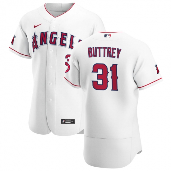 Men Los Angeles Angels 31 Ty Buttrey Men Nike White Home 2020 Flex Base Player MLB Jersey Men Los Angeles Angels 31 Ty Buttrey Men Nike White Home 2020 Flex Base Player MLB Jersey